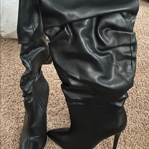 High heel boots